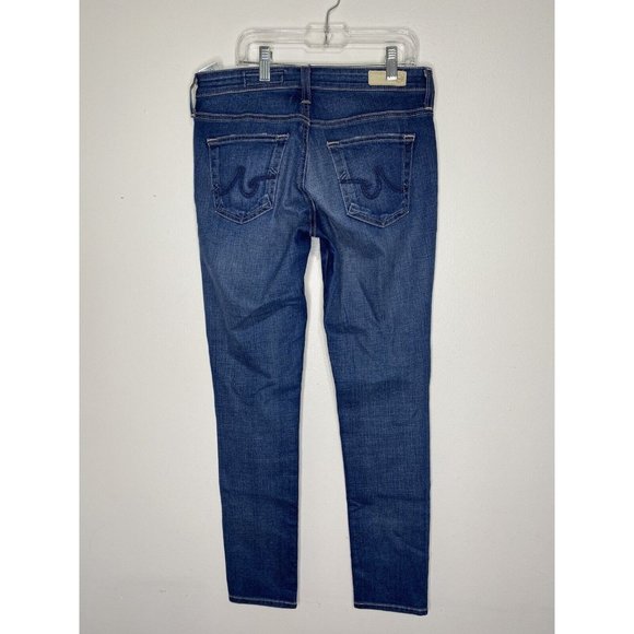 AG Adriano Goldschmied Jeans The Legging Ankle Super Skinny Sz 27 Distressed - Picture 2 of 5